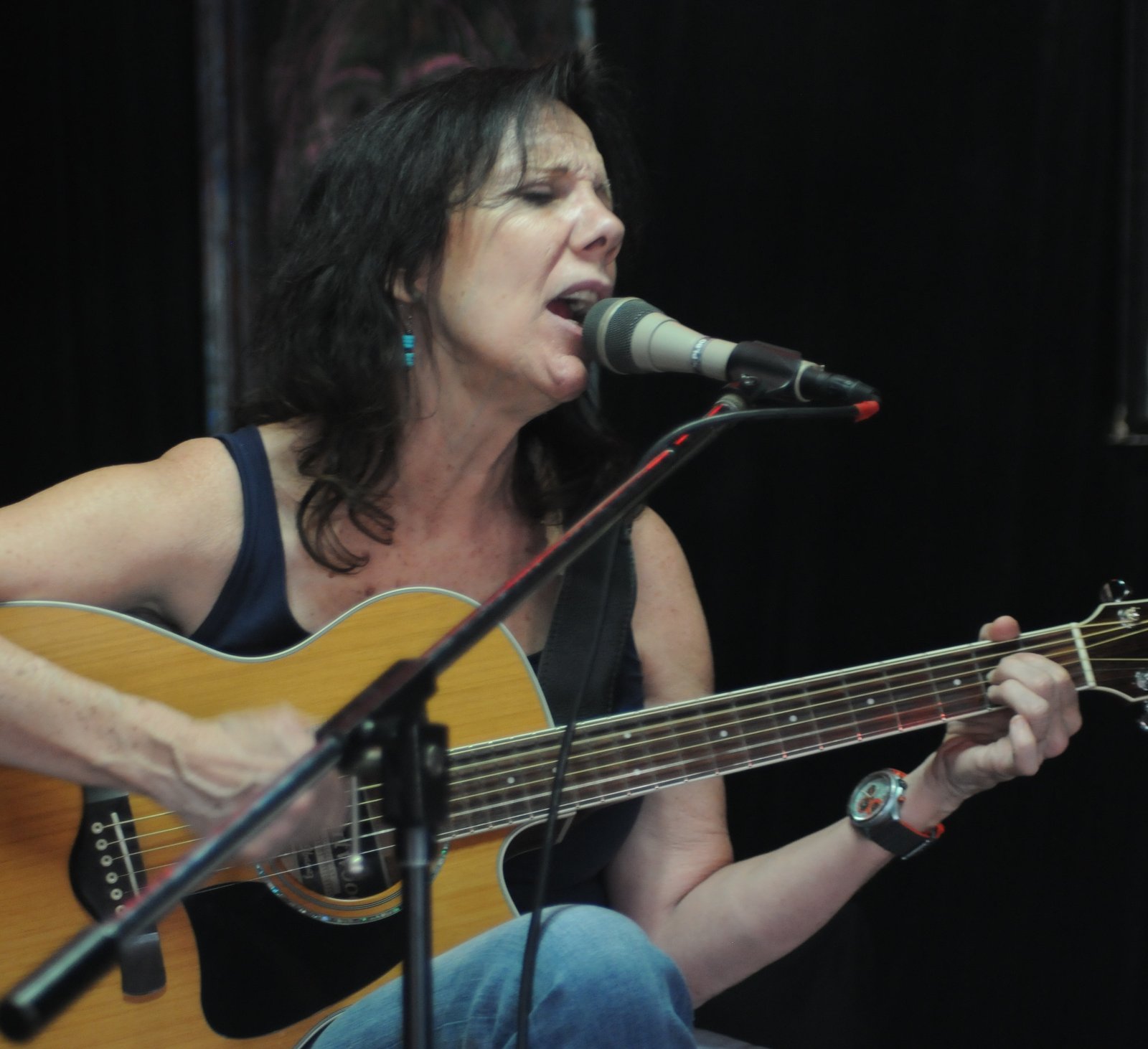 Katrina Performing at The Cove